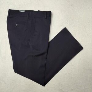 Bonobos Dress Pants Mens 33x32 Navy Wool Standard Stretch Trousers Formal READ